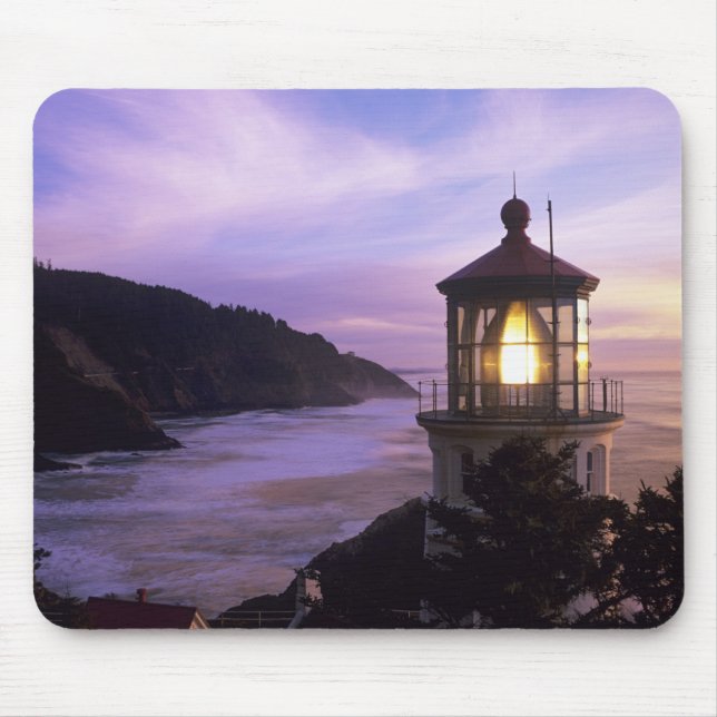 OR, Oregon Coast, Heceta Head Lighthouse, on Mousepad (Vorne)