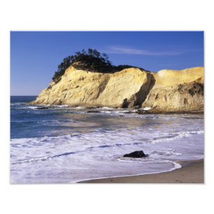 OR, Oregon-Küste, Cape Kiwanda SP, Kap 2 Fotodruck