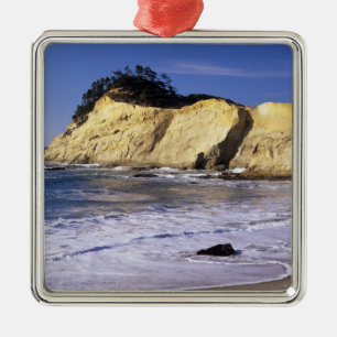 OR, Oregon-Küste, Cape Kiwanda SP, Kap 2 Silbernes Ornament