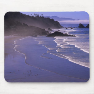 OR, Oregon-Küste, Ecola SP, Indian Beach mit Mousepad