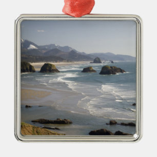 OR, Oregon-Küste, Ecola State Park, Blick auf Silbernes Ornament