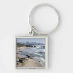 OR, Oregon-Küste, Ecola State Park, Crescent 2 Schlüsselanhänger