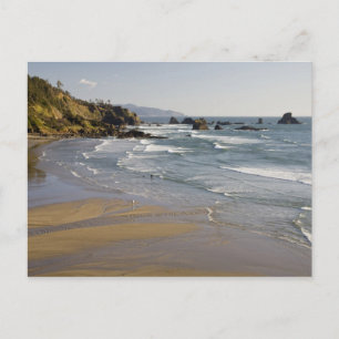 OR, Oregon-Küste, Ecola State Park, Indianer Postkarte