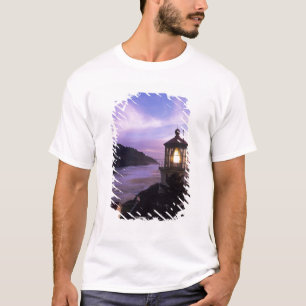 OR, Oregon-Küste, Heceta Head Leuchtturm, auf T-Shirt