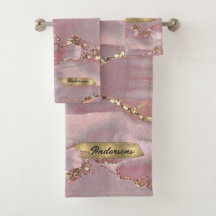 Or personnalisé rose or blanc diamant paillettes m