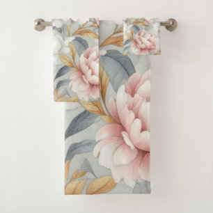 Or rose floral élégant