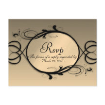 Or RSVP Conte de Fées avec Choix de Menu 