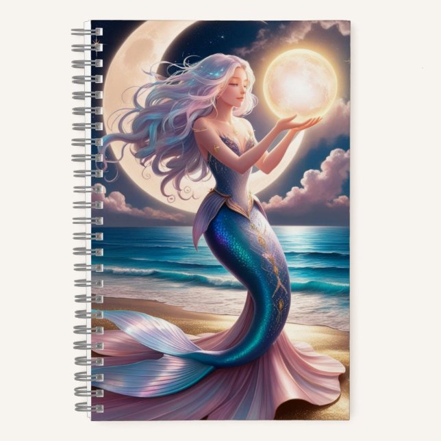 Oracle Mermaid Journal - Imaginaire céleste (Recto)