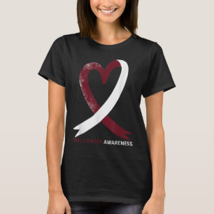 Orale Krebserkrankung Monat 2024 Throat Head Neck T-Shirt