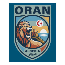 Oran Algeria North Africa Poster
