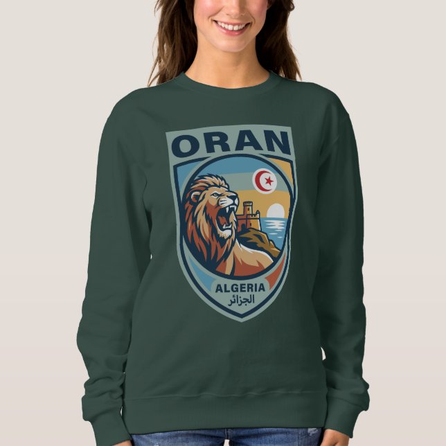 Oran Algeria North Africa Sweatshirt (Vorderseite)