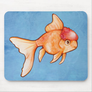 Oranda Goldfish Mousepad