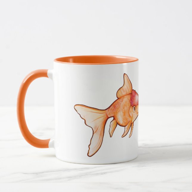 Oranda Goldfish Tasse (Links)