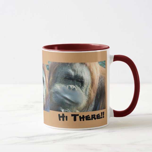 Orang-Utan hallo!. Tasse (Rechts)