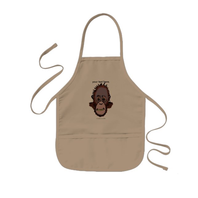 Orang-Utan Kinderschürze (Vorne)