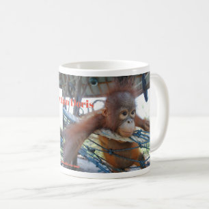Orang-Utan Kleinkind Doris Kaffeetasse