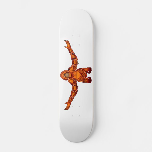 Orang-Utan Skateboard (Vorderseite)