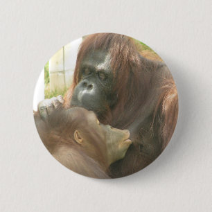 Orang-Utan Stillen Button