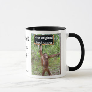 Orang-Utan Treehugger Tasse