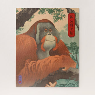 Orang-Utan, Weiser der Bäume - Japanische Kunst