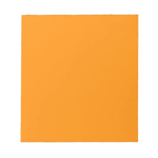 Orange 5,5" x 6" Notepad - 40 Seiten Notizblock