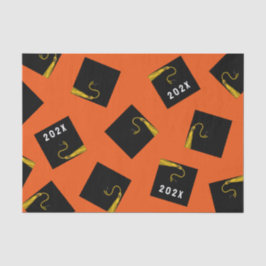 Orange Abschluss Tissue Paper Seidenpapier