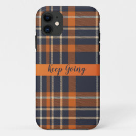 Orange abstrakte iPhone-Fälle aus Textilien Case-Mate iPhone Hülle