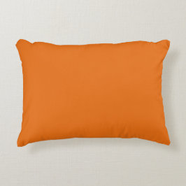 Orange Accent Pillow 16 Zoll x 12 Zoll Dekokissen