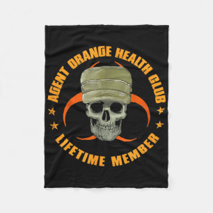 Orange Agent Health Club Lifetime Mitglied Vietnam Fleecedecke