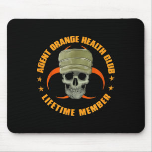 Orange Agent Health Club Lifetime Mitglied Vietnam Mousepad