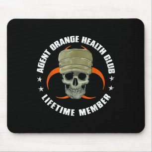 Orange Agent Health Club Lifetime Mitglied Vietnam Mousepad