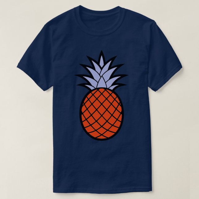 Orange ananas TShirt (Design devant)