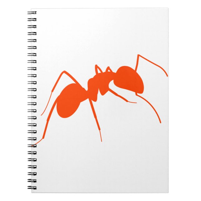 Orange Ant Notizblock (Vorderseite)