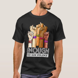 Orange Anti-Gun tragen, wenn nicht jetzt, wenn das T-Shirt