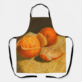 Orange Art Schürze