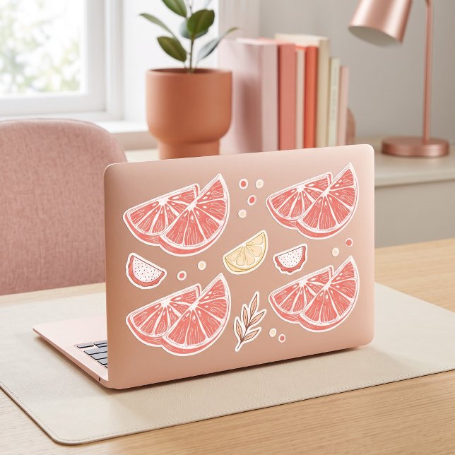 Orange Aufkleber (Von Creator hochgeladen)