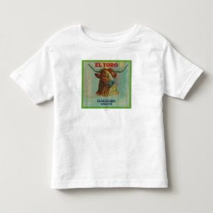 Orange Aufkleber EL Toro Kleinkind T-shirt