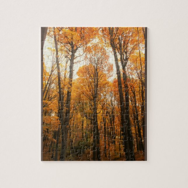 Orange Autumn Forest (Vertikal)