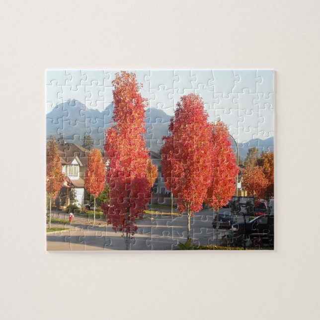 Orange Autumn Leaves (Horizontal)