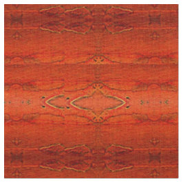 Orange aztekisches Muster Stoff