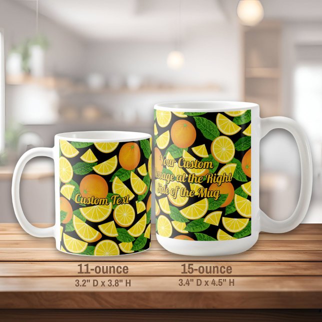 Orange Background Kaffeetasse (Von Creator hochgeladen)