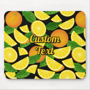 Orange Background Mousepad