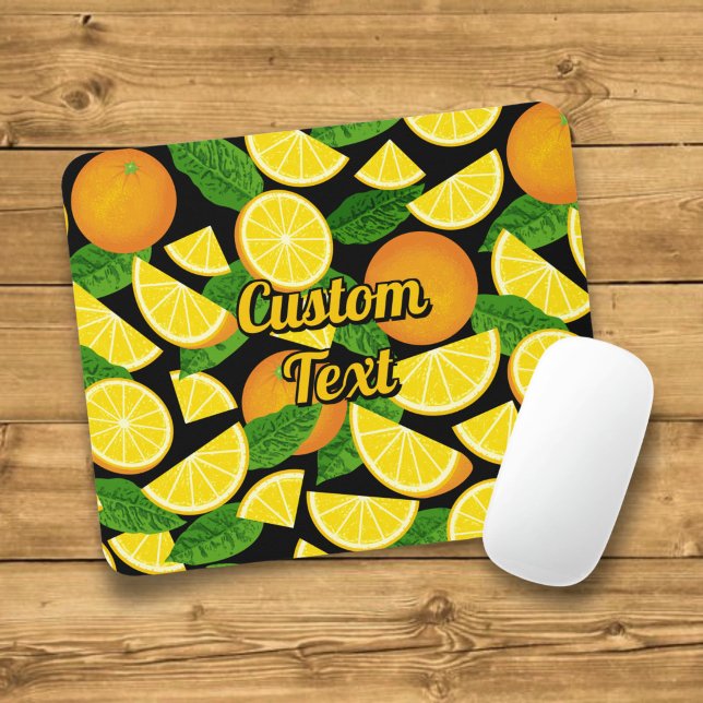 Orange Background Mousepad (Von Creator hochgeladen)