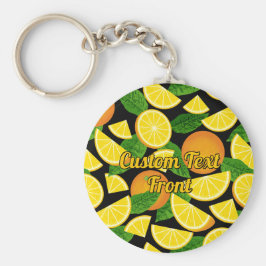 Orange Background Schlüsselanhänger