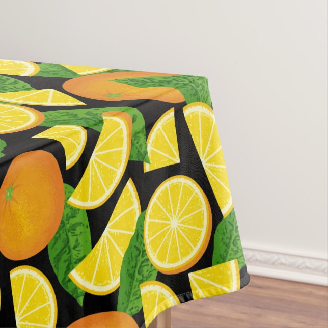 Orange Background Tischdecke (Beispiel)