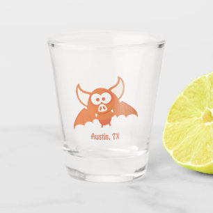 Orange Bat - Austin, TX Schnapsglas