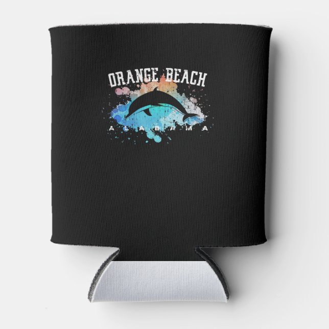 Orange Beach Alabama Dolphin Familienausflug Dosenkühler (Vorderseite)