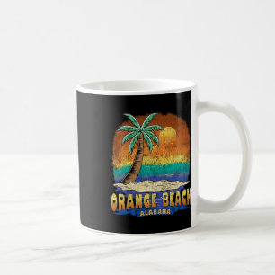 Orange Beach Alabama Vintag beängstigend Souvenir Kaffeetasse