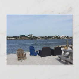 Orange Beach Postcard Postkarte