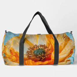 Orange Beauty Duffle Bag